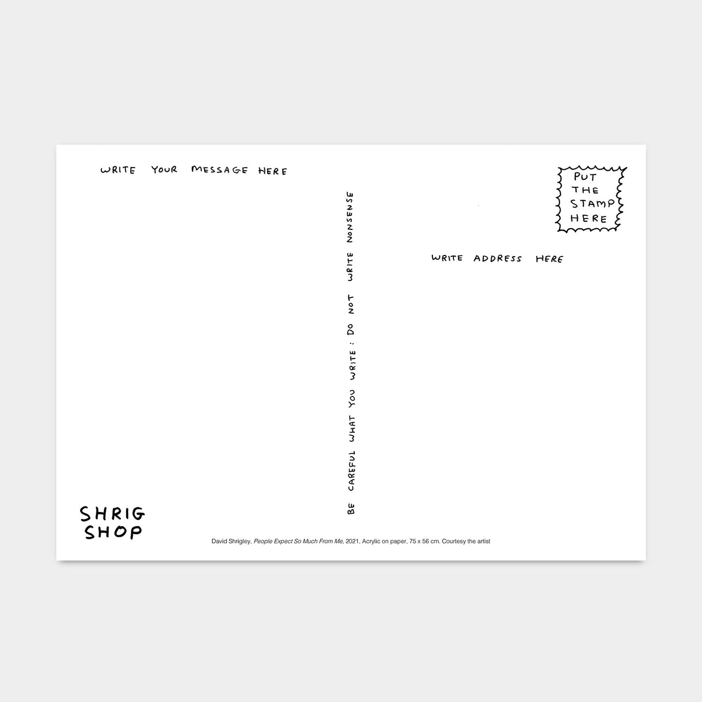 People Expect So Much From Me